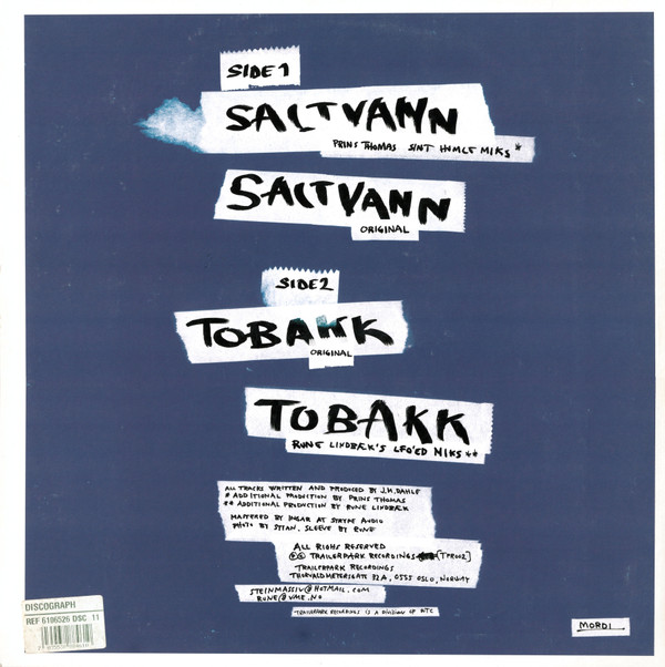 Kango's Stein Massiv - Gul Klister | Trailerpark Recordings (TPR002) - 2