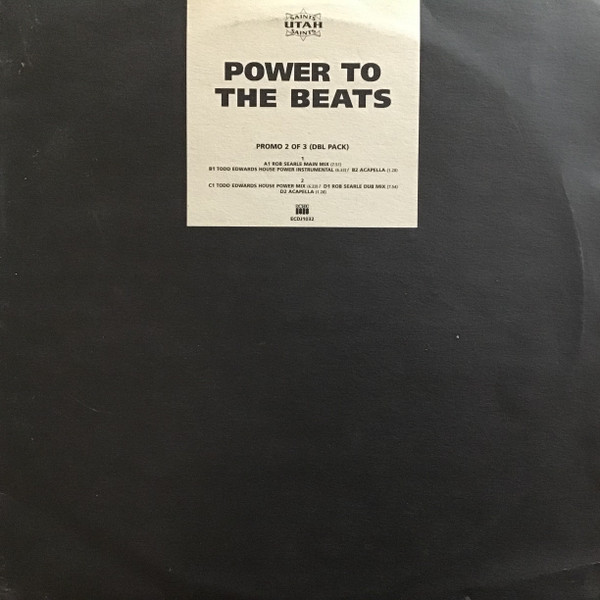 Utah Saints - Power To The Beats | Echo (ECDJ1032)