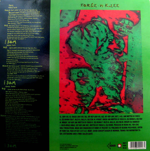F.O.R.C.E. -N- K. Zee - Jam | Ronin Records (NINJT 2)