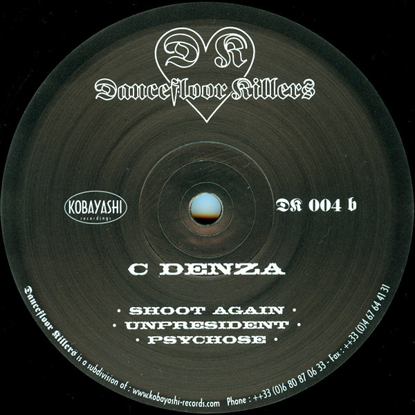 C Denza - Shoot Again | Dancefloor Killers (DK004) - 3