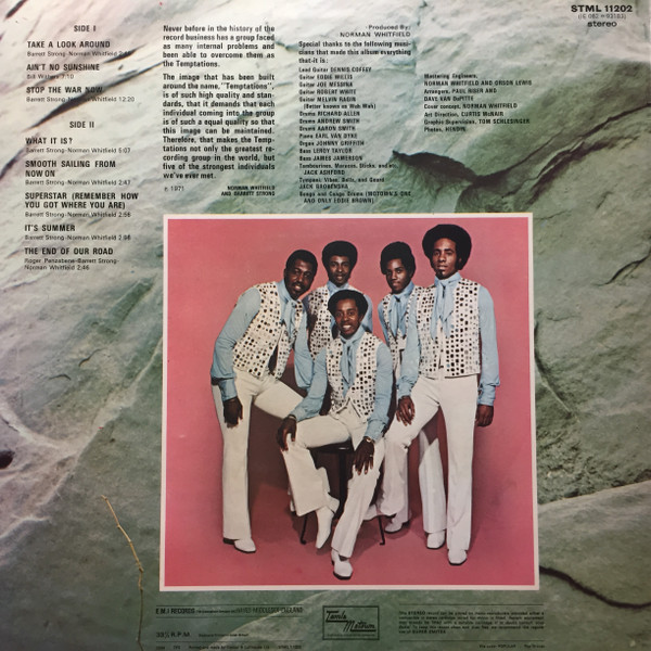 The Temptations - Solid Rock | Tamla Motown (STML 11202) - 2 The Temptations - Solid Rock | Tamla Motown (STML 11202) - 2