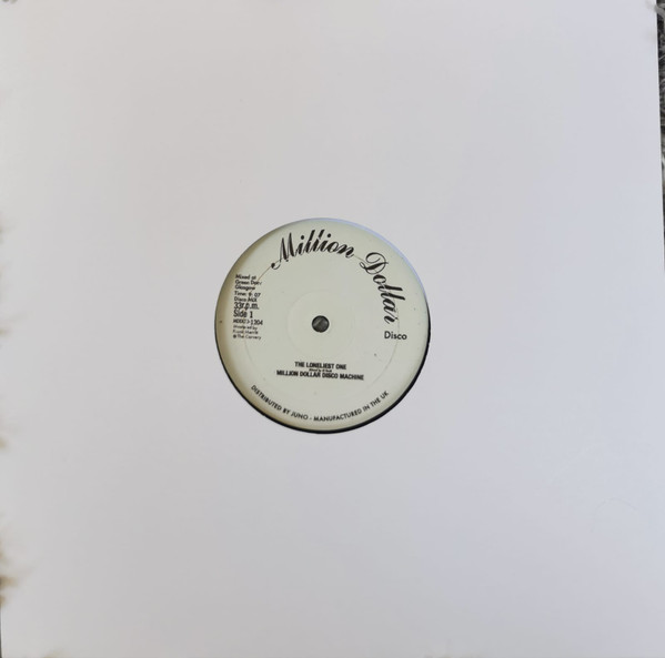 Million Dollar Disco Machine - The Loneliest One | Million Dollar Disco (MDDLTD-1204) - 2 Million Dollar Disco Machine - The Loneliest One | Million Dollar Disco (MDDLTD-1204) - 2