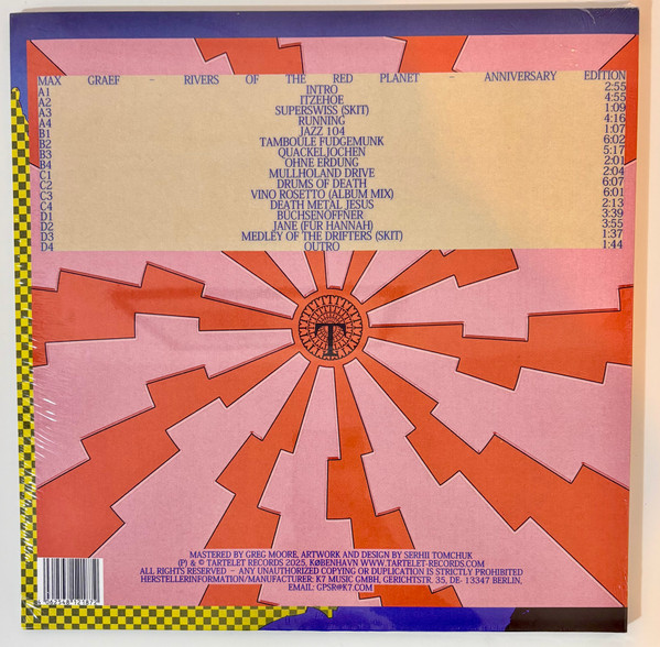 Max Graef - Rivers Of The Red Planet (Anniversary Edition) | Tartelet Records (TARTALB026) - 2