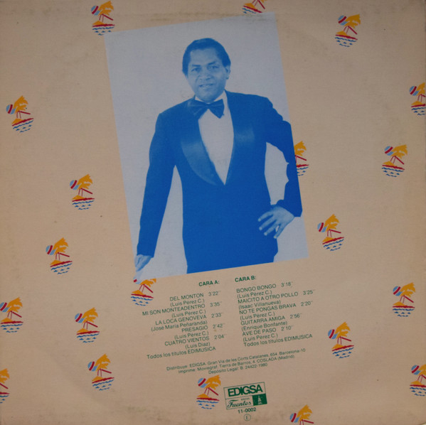 La Sonora Dinamita Canta: Lucho Argaín - La Explosiva | Discos Fuentes (11-0002) - 2