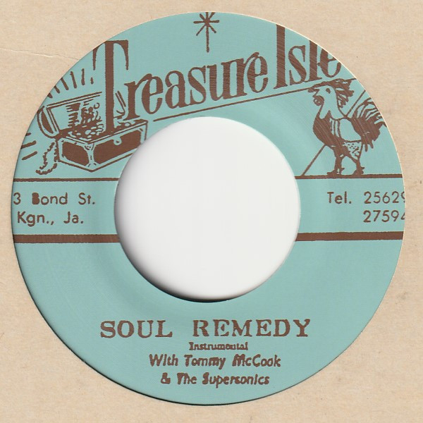 The Termites With Tommy McCook & The Supersonics / Tommy McCook & The Supersonics - Love Up Kiss Up / Soul Remedy | Treasure Isle (t056) - 2