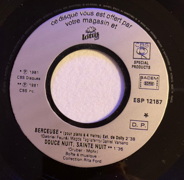 Various - Berceuses | CBS Special Products (ESP 12157) - 3