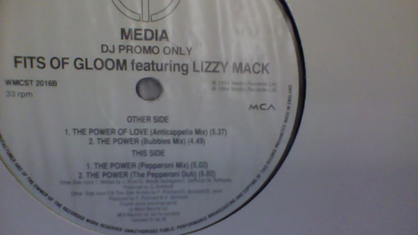 Fits Of Gloom - The Power Of Love | MCA Records (WMCST 2016) - main Fits Of Gloom - The Power Of Love | MCA Records (WMCST 2016) - main