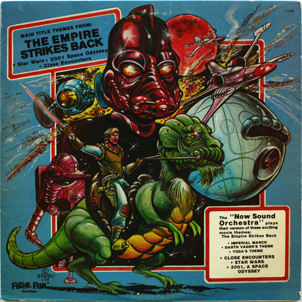 The Now Sound Orchestra - Main Title Themes From: The Empire Strikes Back - Star Wars - 2001 Space Odyssey - Close Encounters | Peter Pan Records (1116) - main