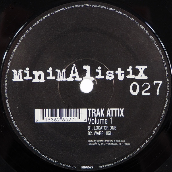 Trak Attix - Vol. 1 | Minimalistix (MN6527) - 2