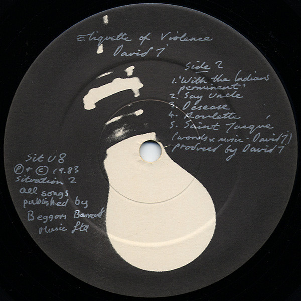 David J - Etiquette Of Violence | Situation Two (Sit U 8) - 4 David J - Etiquette Of Violence | Situation Two (Sit U 8) - 4