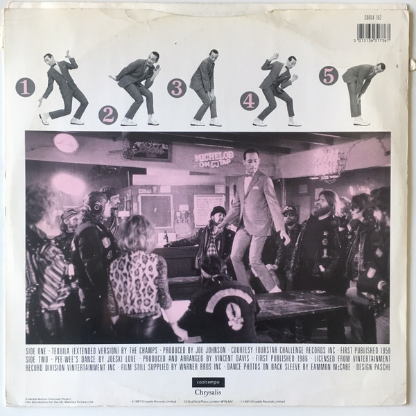 The Champs / Joeski Love - Tequila / Pee-Wee's Dance | Cooltempo (COOLX 152) The Champs / Joeski Love - Tequila / Pee-Wee's Dance | Cooltempo (COOLX 152)