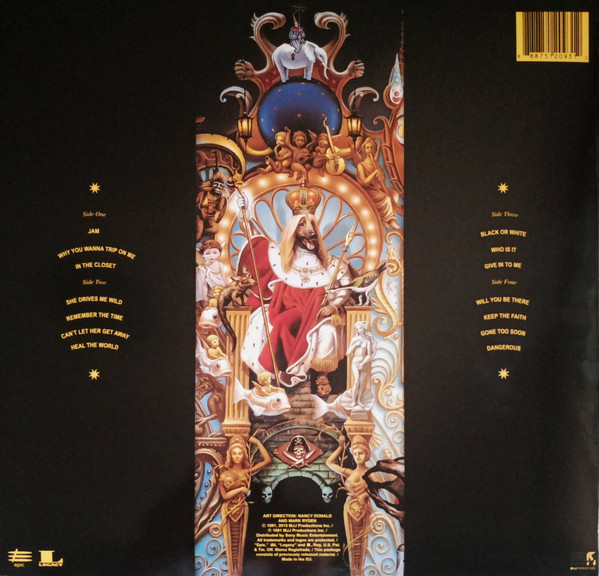 Michael Jackson - Dangerous | Epic (88875120931) - Le Discopathe