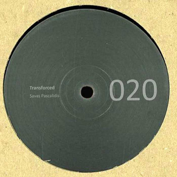 Savas Pascalidis - Transforced | Non Series (NON020)