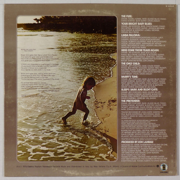 Jackson Browne - The Pretender | Asylum Records (W 53048) - 2 Jackson Browne - The Pretender | Asylum Records (W 53048) - 2