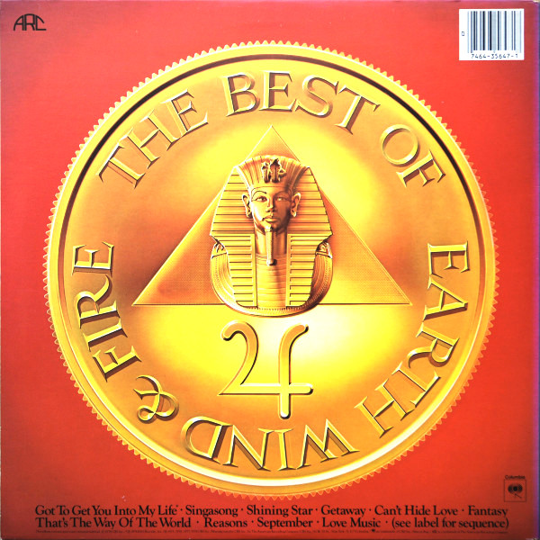 Earth, Wind & Fire - The Best Of Earth Wind & Fire Vol. I | ARC (FC 35647) - 2