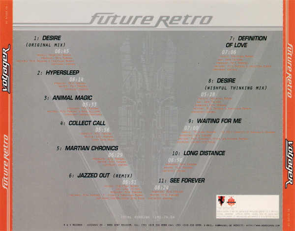 Voyager - Future Retro | R & S Records (RS 97109 CD) - 2