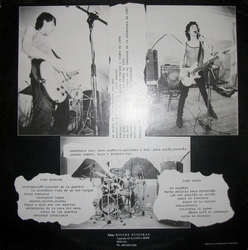 Eskorbuto - Eskizofrenia (Reedición) | Discos Suicidas (DS-14) - 2 Eskorbuto - Eskizofrenia (Reedición) | Discos Suicidas (DS-14) - 2