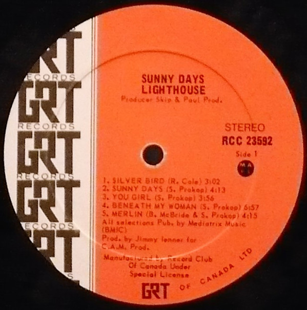 Lighthouse - Sunny Days | GRT (9230-1021)