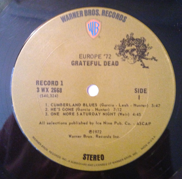The Grateful Dead - Europe '72 | Warner Bros. Records (3WX 2668) - 4