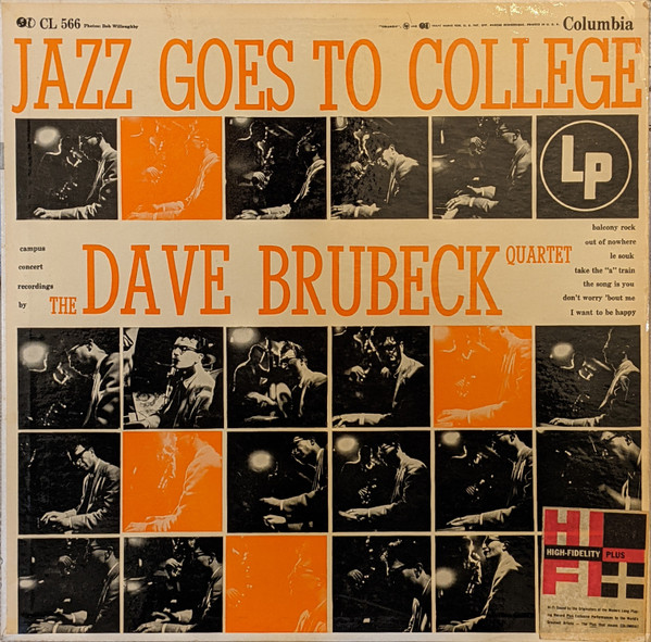 The Dave Brubeck Quartet - Jazz Goes To College | Columbia (CL 566) - main