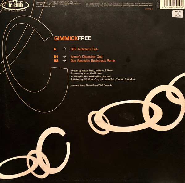 Gimmick - Free | Le Club (CLUB435-3)