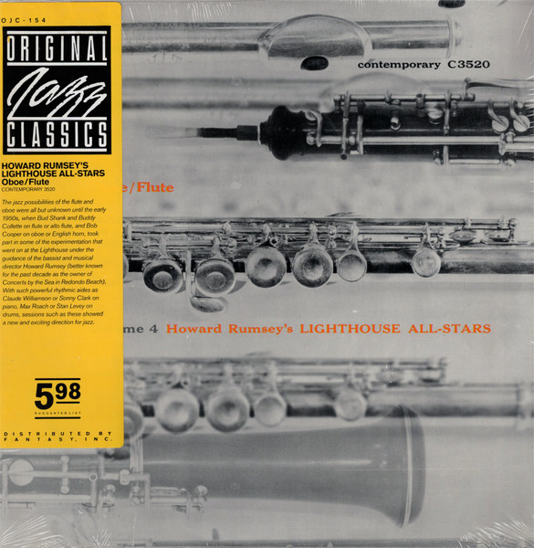 Howard Rumsey's Lighthouse All-Stars - Volume 4, Oboe/Flute | Original Jazz Classics (OJC-154)