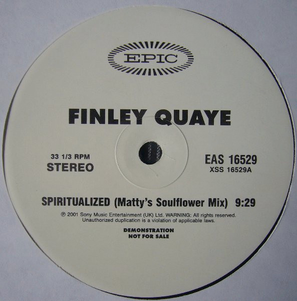 Finley Quaye - Spiritualized | Epic (EAS 16529)
