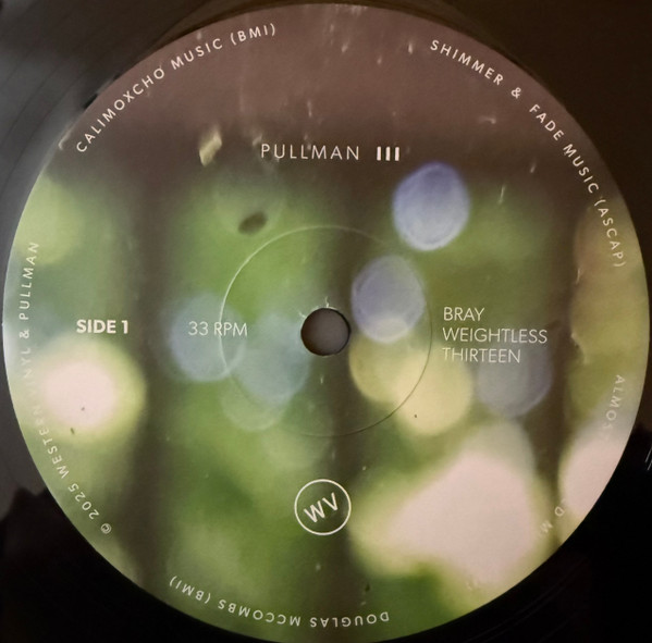 Pullman - III | Western Vinyl (WV285) - 3 Pullman - III | Western Vinyl (WV285) - 3