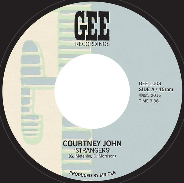 Courtney John - Strangers | Gee Recordings (GEE 1003) Courtney John - Strangers | Gee Recordings (GEE 1003)