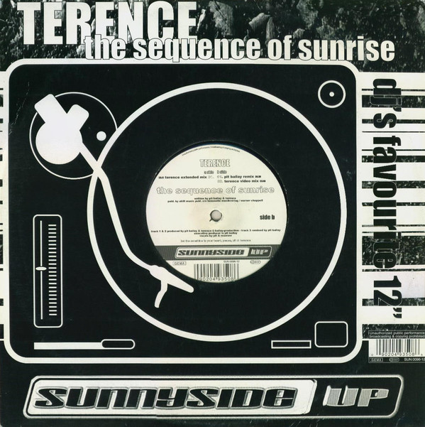 Terence - The Sequence Of Sunrise | Sunnyside Up (SUN 0096-12)