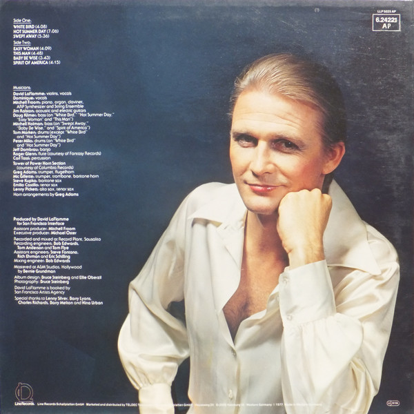 David LaFlamme - White Bird | Line Records (6.24221 AP)