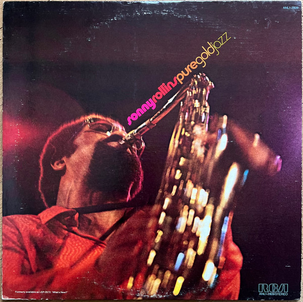 Sonny Rollins - Pure Gold Jazz | RCA (ANL1-2809)