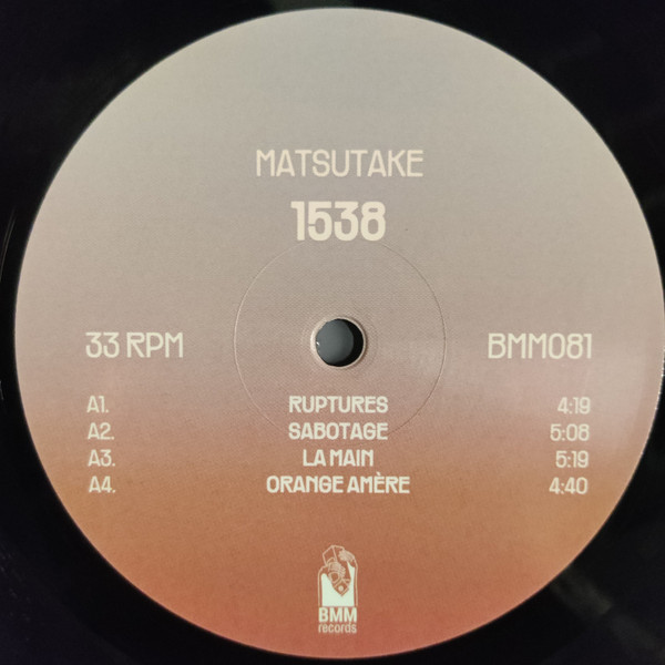 Matsutake - 1538 | BMM Records (BMM081) - 3