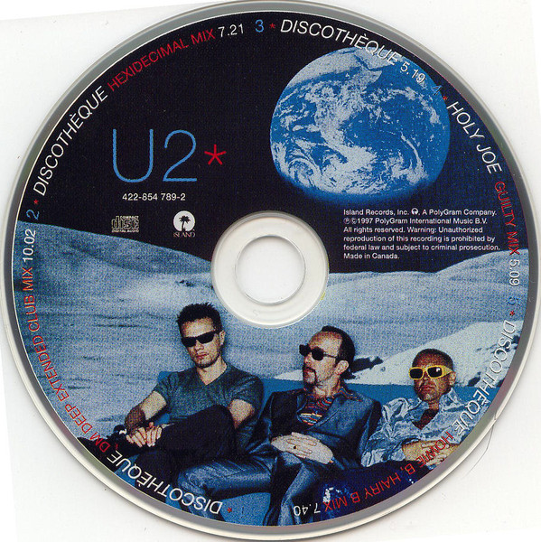 U2 - Discothèque [CD] | Island Records (422-854 789-2) - 3