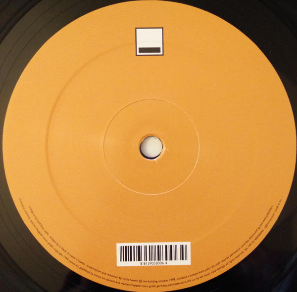 Richie Hawtin - Minus Orange | M_nus (ORANGE) - main
