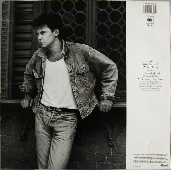 Paul Young - Wonderland (Milan Mix) | CBS (650131 6)