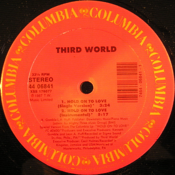 Third World - Hold On To Love / Reggae Radio Station | Columbia (44 06841)