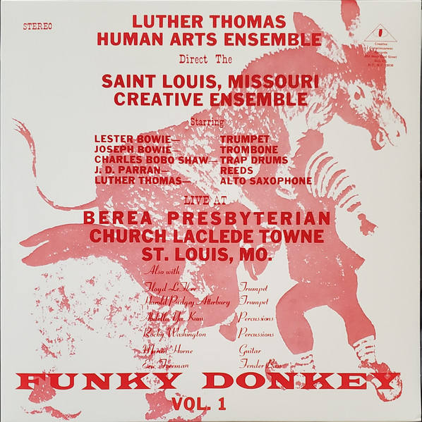The Human Arts Ensemble Directs Saint Louis Creative Ensemble - Funky Donkey Vol. 1 | Wewantsounds (WWSLP 085LP)