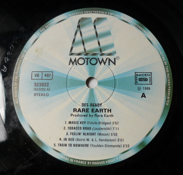 Rare Earth - Get Ready | Motown (523022) - 3