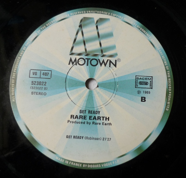 Rare Earth - Get Ready | Motown (523022) - 4