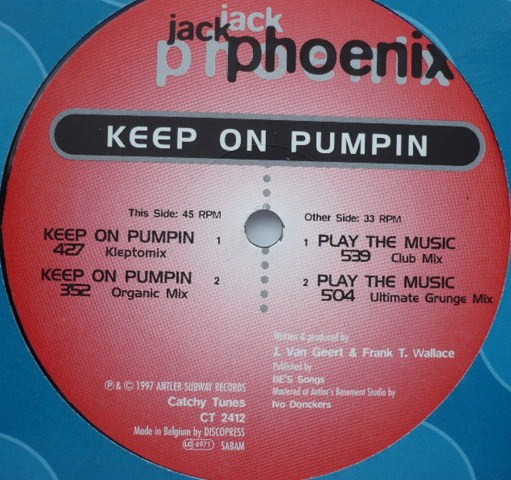 DJ Jack Phoenix - Keep On Pumpin | Catchy Tunes (CT 2412)
