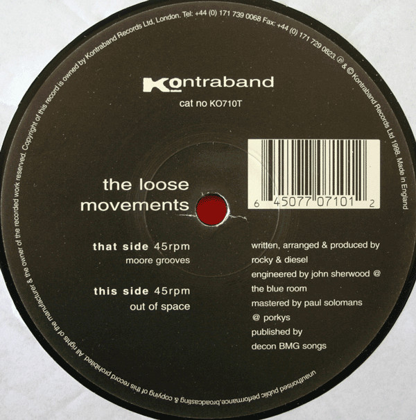 The Loose Movements - Moore Grooves | Kontraband (KO710T) - main