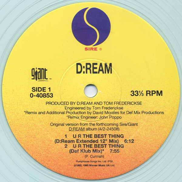 D:Ream - U R The Best Thing | Sire (0-40853) - 2