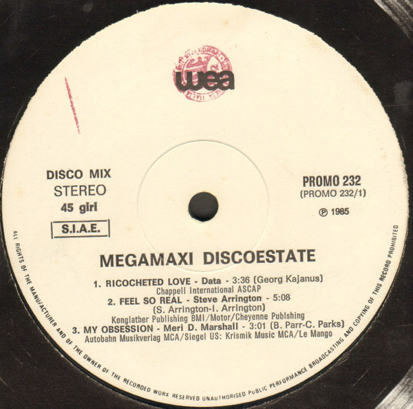 Various - Megamaxi Discoestate | WEA (PROMO 232) - main