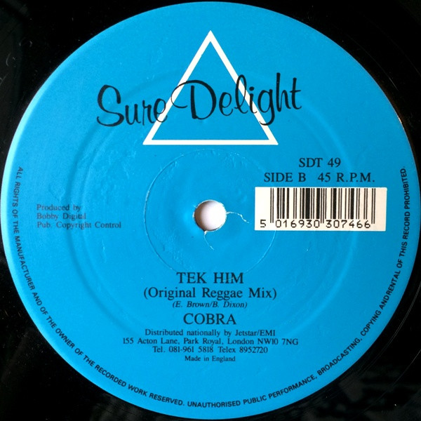 Mad Cobra - Tek Him | Sure Delight (SDT 49) - 2 Mad Cobra - Tek Him | Sure Delight (SDT 49) - 2