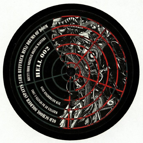 The Criminal Minds - Old School Soldier (Spatts 24 Hour Rufffneck Mix) / Drums Of Doom | TCM Recordings (HELL 002)