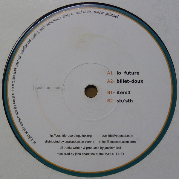 Joko13 - Lo_Future EP | Bushido Recordings (Bushido 06)