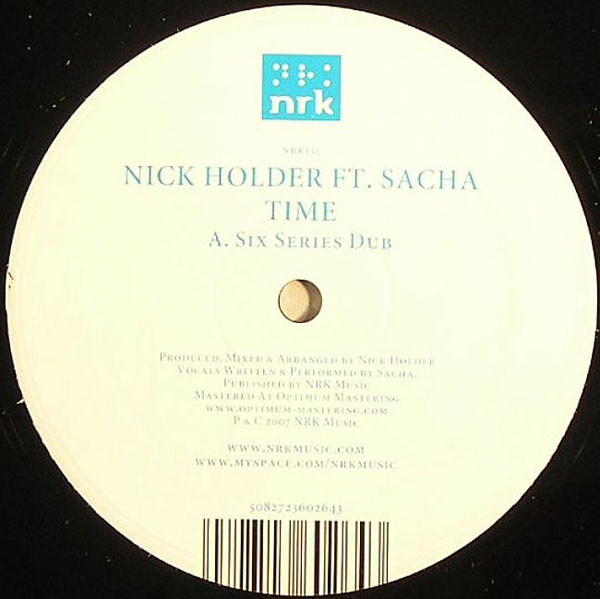 Nick Holder Ft. Sacha Williamson - Time | NRK Sound Division (NRK135)