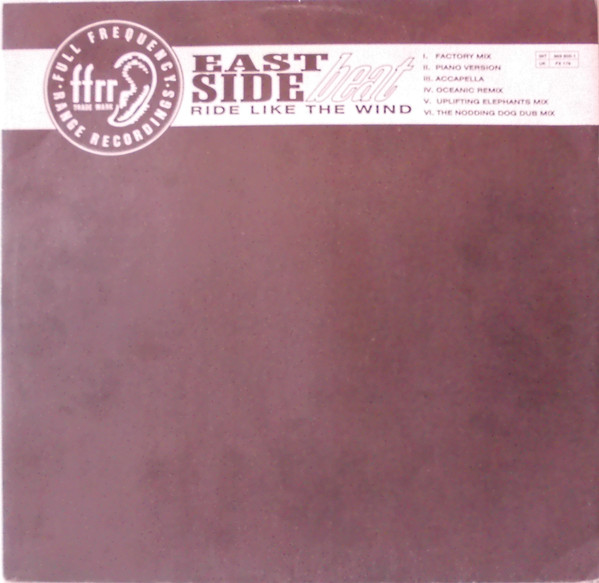East Side Beat - Ride Like The Wind | FFRR (FX 176) - main