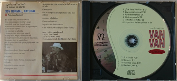 Juan Formell Y  Los Van Van - Lo Ultimo En Vivo | El Inspector De La Salsa (9425-CD) - 3
